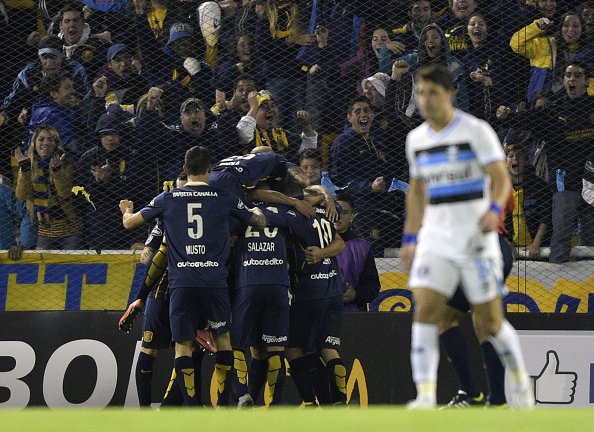 Gremio se despide de la Libertadores con goleada “canalla”