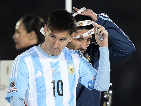 Messi descarta haber pensado en renunciar a la selección