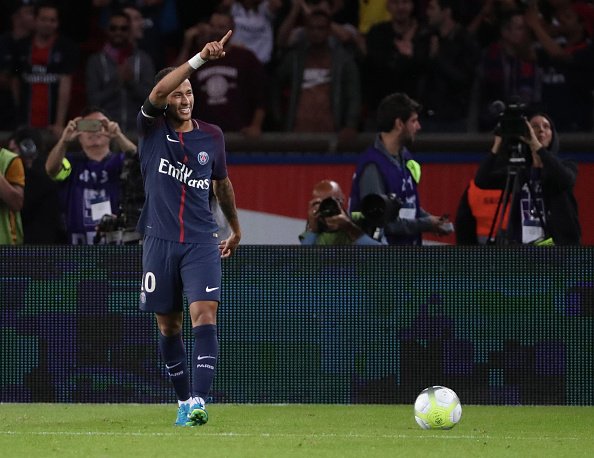 Neymar fue figura en la goleada del PSG por Ligue 1