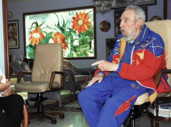 Niño de 8 años cumple su deseo de conocer personalmente a Fidel Castro