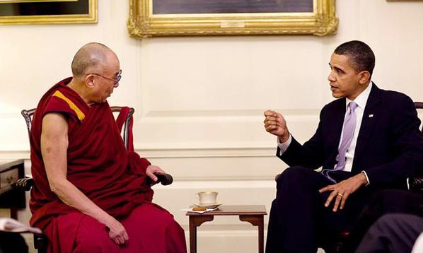 Obama aparecerá en público junto al Dalai Lama