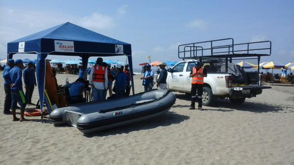 Incidente en playa Varadero: continúa búsqueda de 1 de los 8 bañistas