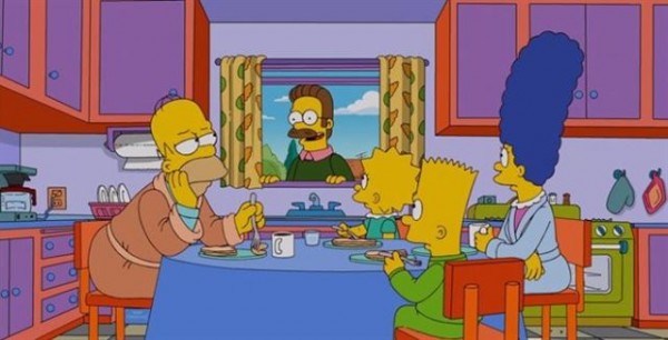 Una pareja recrea la cocina de The Simpsons en su casa
