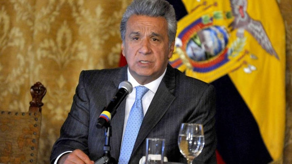 Presidente Lenín Moreno suspende su agenda por accidente doméstico