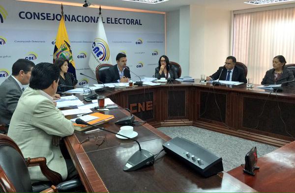 El CNE presentó listado de mejores puntuados al Consejo de Participación Ciudadana