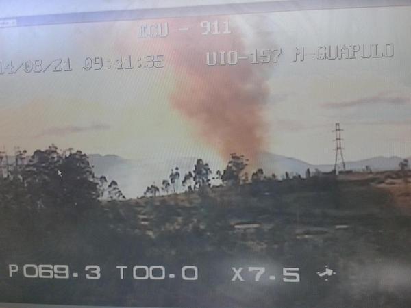 Incendio que se reactivó en el cerro Auqui fue controlado