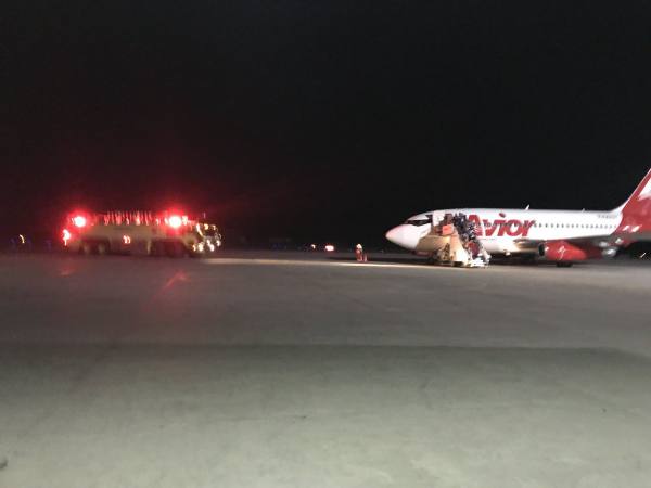 Aerolínea venezonala aterrizó de emergencia en Manta