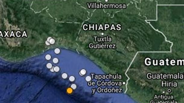 Sismo de magnitud 5,6 se registró cerca de las costas de México