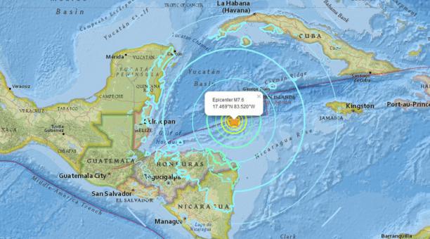 Se descarta alerta de tsunami luego del sismo que sacudió la costa este de Honduras