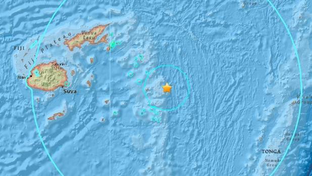 Terremoto de 8,2 sacude Fiji