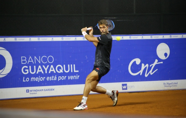 Roberto Quiroz triunfa en su debut en el Challenger de Guayaquil