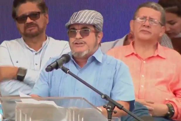 Jefe de las FARC: &quot;no le fallamos a Colombia, hoy dejamos las armas&quot;