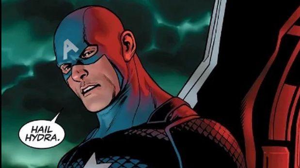 Capitán América remece Twitter tras último cómic ¿Es de Hydra?