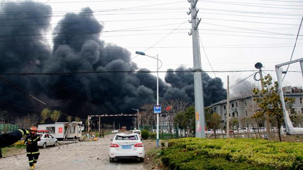 6 muertos por una explosión en una planta química en China
