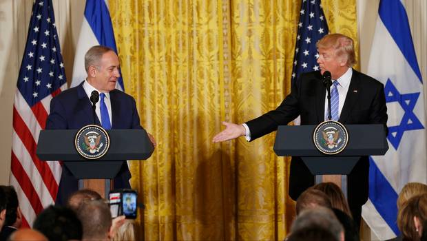 Israel-Palestina: Trump abandona compromiso a solución de dos Estados