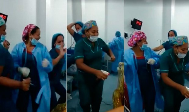 Despiden a enfermeras que bailaron durante procedimiento quirúrgico en Colombia
