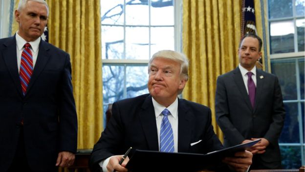 Trump retira a EE.UU. del TPP, el Acuerdo Transpacífico de Cooperación Económica