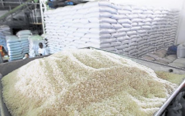 La exportación de arroz deja utilidades para Ecuador
