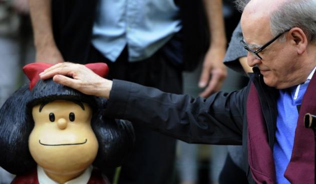 Quino rechaza uso de Mafalda para campaña contra el aborto