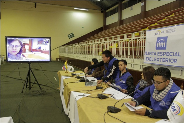 Se realizó simulacro de Voto en el Exterior para la Consulta Popular