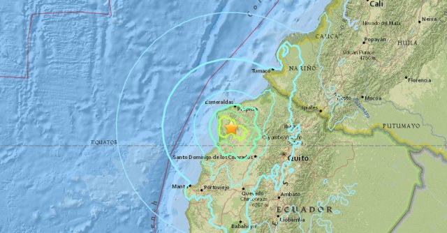 Sismo en Ecuador también se sintió en Colombia sin causar víctimas ni daños