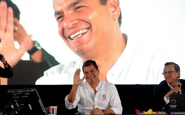 Presidente Rafael Correa realiza enlace ciudadano desde Nueva York
