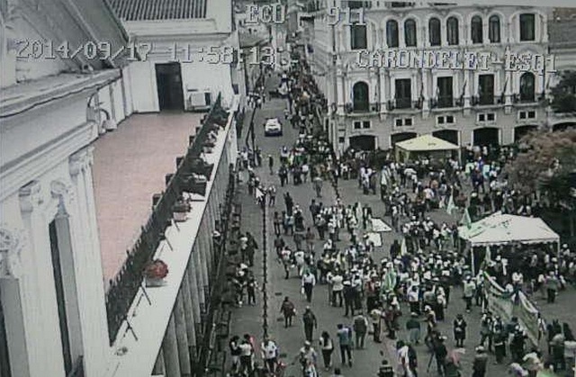 Gobierno y fuerzas de oposición de Ecuador libran nuevo pulso en las calles