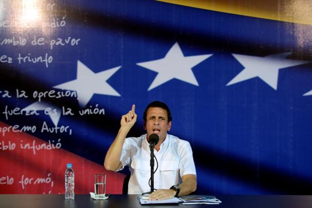 Capriles insta a reorganizar la oposición venezolana sin hipocresía