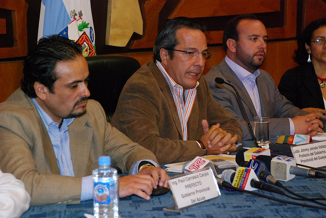 Guayas y Azuay esperan resolver problemas limítrofes hasta diciembre