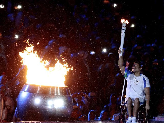 El fuego paralímpico brilla en Río 2016