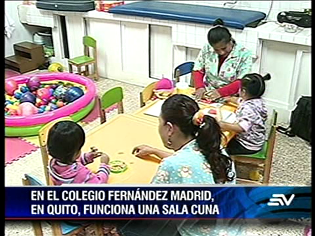 Liceo Fernández Madrid ofrece espacio para hijos de sus estudiantes