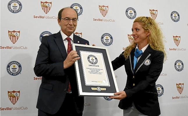 Sevilla entra al libro de los Récord Guinness por Europa League