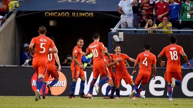 Chile podría sumarse a ganadores consecutivos de la Copa América
