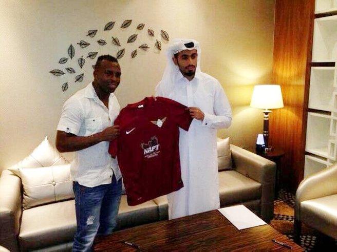 Chucho Benítez es el nuevo jugador de El Jaish SC de Qatar