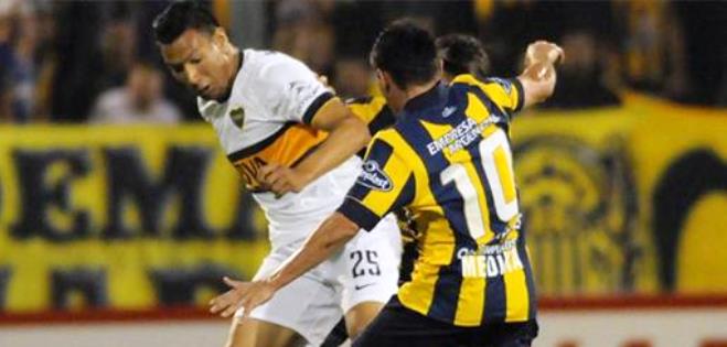 Rosario rescató un agónico empate ante Boca por Sudamericana