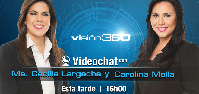 Conéctate al VideoChat de hoy con Ma. Cecilia Largacha y Carolina Mella
