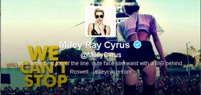 ¿Cuánto vale un tuit de Miley Cyrus?
