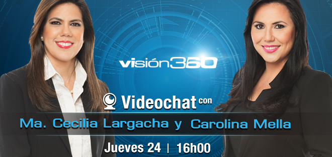 Alista tus preguntas para el VideoChat con Ma.Cecilia Largacha y Carolina Mella