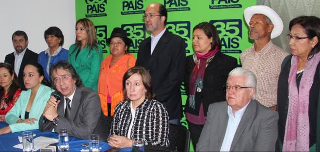 Alianza PAIS se solidarizó con el presidente Evo Morales