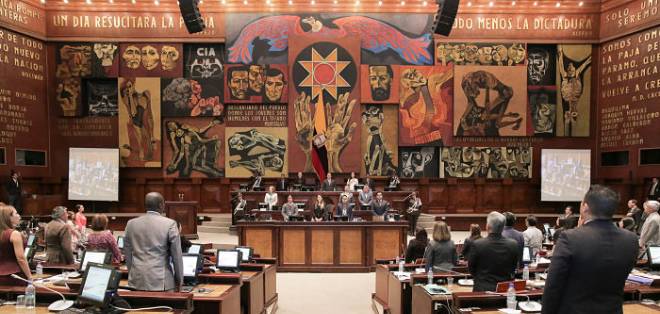 Pronunciamiento de la Asamblea Nacional por el juicio político de Jorge Glas