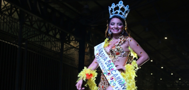 Justine Guerrero es la Reina del Carnaval de Guayaquil 2015