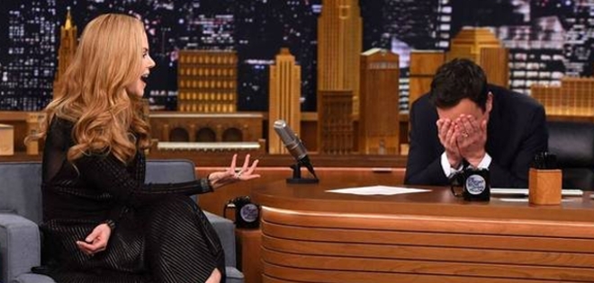(VIDEO) Así arruinó Jimmy Fallon su oportunidad de salir con Nicole Kidman