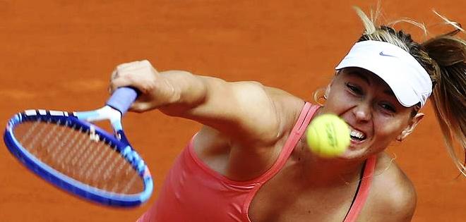 Sharapova, a un paso de su segunda final consecutiva en Madrid