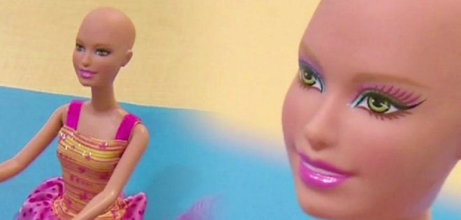 Barbie lanza su versión de muñeca calva