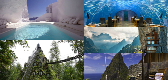 Los 21 hoteles más increíbles del mundo que debes visitar antes de morir