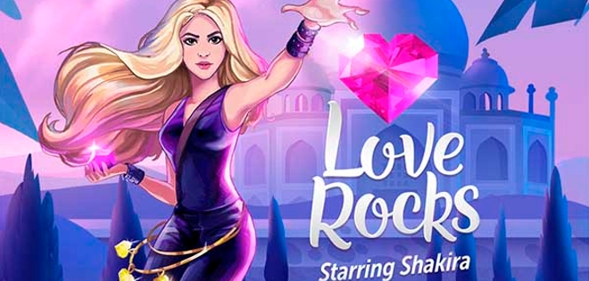 Shakira ingresa al mundo de los videojuegos con Love Rocks