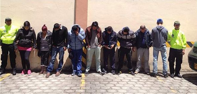La Policía desmantela una banda delictiva que operaba en Colombia y Ecuador