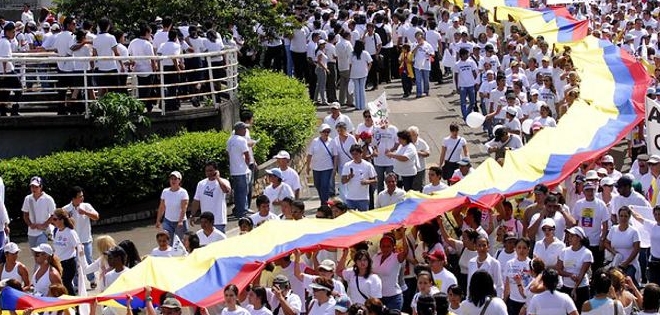Convocan a colombianos a marchar por el fin del conflicto armado