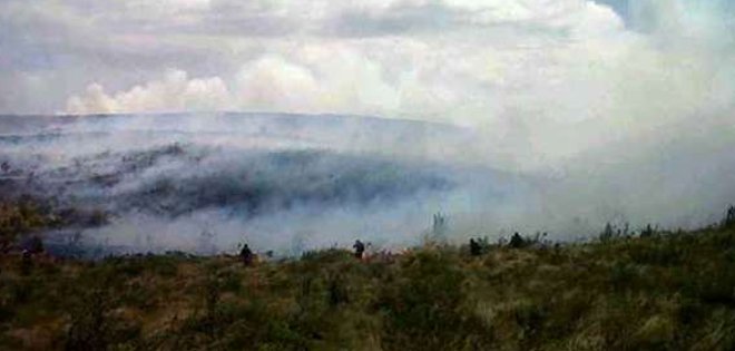 Incendios forestales en Latacunga y Saquisilí están controlados