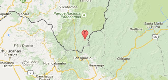 Registran sismo de 4,2 grados de magnitud en la Amazonia